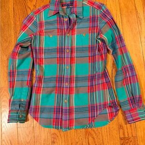 Ralph Lauren Multicolor Plaid Shirt